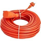 Granada 20 Metre 3x2.5 mm² Topraklı Tekli Kauçuk Seyyar Uzatma Kablosu TTR/CCA - Turuncu