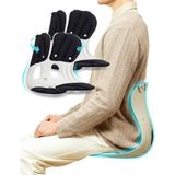 Grand (Ekstra Geniş ve Sağlam) 2 Paket - Ergonomik Sandalye Sırt Desteği, Iyi Duruş Düzeltme ve Sırt Ağrısı Giderme Için Bel Desteği, Ofis Koltuğu ve Evden Çalışma Için Mükemmel, Patentli (2p - 701 - Siyah