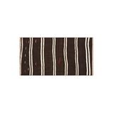 Grand Hedef Halı Anadolu El Dokuma Beyaz Rengi Çizili Siyah Vintage Kilim Sarı