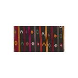 Grand Hedef Halı Anadolu El Dokuma Çok Renkli Çiçekli Desen Vintage Kilim Kırmızı