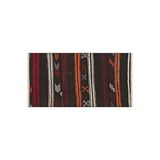 Grand Hedef Halı Anadolu El Dokuma Çok Renkli Çiçekli Desen Vintage Kilim