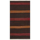 Grand Hedef Halı Anadolu El Dokuma Mürdüm Sari Rengi Vintage Kilim Renksiz