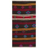 Grand Hedef Halı Gerçek Pembe Turkuaz Rengi Çiçekli El Dokuma Vintage Kilim Çok Renkli