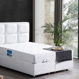 Grand New Baza Başlık Ve Orthosoft Yatak, Beyaz, 90X200