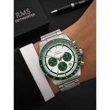 Grand Romanson Rms Romanson Premium Erkek Kol Saati Çelik Kordon 5 Atm Su Geçirmez Kronometreli Kadran AG2198.180 - Standart