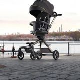 Grand Star 360 Derece Dönebilen Çift Taraflı Kabin Boy Bebek Arabası