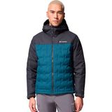 Grand Trek Iıı Down Hooded Erkek Mavi Outdoor Mont WM7857-429 - XL