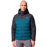 Grand Trek Iıı Down Hooded Erkek Mavi Outdoor Mont WM7857-429