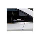 Grand Vitara Yan Cam Sticker Oto Kapı 20 Cm X 7 Cm Holo-Chroma