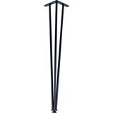 Grande Home Çeşme Metal Ahşap ve Kütük Sehpa Ayağı 50 cm