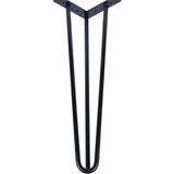 Grande Home Side Metal Ahşap ve Kütük Sehpa Ayağı 40 cm