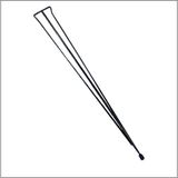Grande Home Yıldız 4'lü Metal Firkete Ahşap Kütük Sehpa ve Masa Ayağı - 54 CM