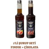 Grandeterra Çikolata + Fındık Şurubu (2 x 750 ml )
