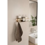 Grandmix Minimalist Metal Banyo Organizeri Raf Havluluk Sabunluk 30 cm