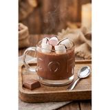 Grandora Coffee Yazılı Cam Kahve Bardağı 3’lü Set – 300 ml Şeffaf Cam Kupa Espresso, Filtre Kahve, Çay Bardak - 3 Adet - 330 ml