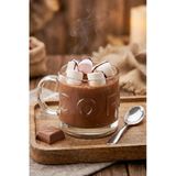 grandora COFFEE Yazılı Cam Kahve Bardağı 3’lü Set – 300 ml Şeffaf Cam Kupa Espresso, Filtre Kahve, Çay Bardak