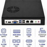 Grandstarr Bxk I5 7. Nesil | 8gb Ram | 120GB SSD | 2x Lan Endüstriyel Mini Pc - Box Pc - Yok (Free Dos)