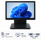 Grandstarr TM116M 11.6'' HD Endüstriyel Dokunmatik Monitör - HDMI ve VGA Haberleşmeli