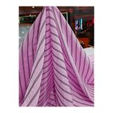 GrandTekstil 150 EN PEMBE SİYAH ÇİZGİLİ GÖMLEK PANTOLON TİŞÖRT TUNİK YAPIMINA UYGUN PAMUK KUMAŞ