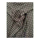 GrandTekstil Kumaş Kahverengi Puantiyeli Şık Dokuma Kumaş Elbiselik Etek Pantolon Bluzluk