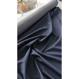 GrandTekstil Kumaş Lacivert Premium Esnek Kot Kumaşı Pamuk Likralı