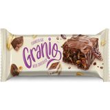 Granio 40 gr Sütlü Çikolata Kaplamalı Tiramisu Aromalı Karamelize Bisküvili Tahıl Bar (24 adet)