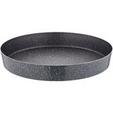 Granit Fırın Tepsisi 32 Cm, Dayanıklı ve Şık Gri Tasarım - Antrasit - Seçenek 1