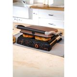 Granit Izgaralı Tost Makinesi Rosediamond GH26250 Pembe Renkli - Ahşap - Bej