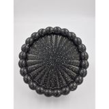 GRANİTLE İLERİ DÖNÜŞÜM 26 cm Tart Kek Kalıbı Siyah Granit Kaplama – Yanmaz Yapışmaz Kek & Tart Kalıbı 7cm Yükseklik 4mm Kalınlık - Yok