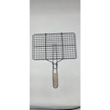 GRANİTLE İLERİ DÖNÜŞÜM Yanmaz Yapışmaz Granit Kaplamalı Mangal Teli | Kilitli Izgara Teli | Üç Farklı Boyut Seçeneği Ile Küçük 25X35 cm - Orta 30X40 cm - Büyük 35X50 cm - Siyah - ORTA BOY