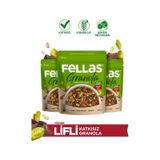Granola - Antep Fıstıklı & Kakaolu 200g 3'lü Paket