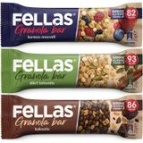 Granola Bar Protein Kaynağı (23 g) Karma Kutu (12 Adet)