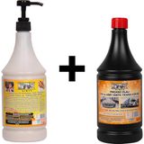 Granüllü El Temizleme Kremi ( Sabunu ) 1 kg & Oto, Motor ve Tır Yıkama 1 Litre