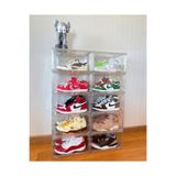Grape Şeffaf Sneaker Box Ayakkabı Kutusu (10 Adet)