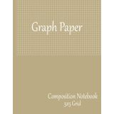 Graph Paper Composition Notebook 5x5 Grid: 0.2 Inch Squares, 120 Pages, Large 8.5" x 11" Notebook for School, Math, Drawing, and Writing