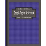 Graph Paper Composition Notebook - 5x5 Quad Ruled | Dark Blue, Charcoal, & Black Cover with Inspirational Quote: Grid Paper Notebook for Math, ... Solving & Notes | 110 Pages, Large 8.5x11 in.