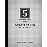 Graph Paper Notebook 5 Squares Per Inch – White Series Indexed Edition | Numbered Pages with Index: Organized 5x5 Grid | Indexed with Numbered Pages | Ideal for Math, Engineering, and Research Work