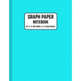 Graph Paper Notebook 5x5: Light Gray Lined Quad Ruled Grid Journal for Math, Drawing, Engineering & School: 122 Pages | 5 Squares Per Inch | 8.5" x ... Students, Engineers, Designers & Architects