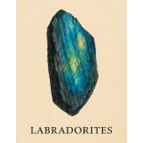 Graph Paper Notebook 5x5 mm – Labradorites – 100 Pages – 8.5 x 11 Inches: Elegant scientific-style notebook with a realistic labradorite crystal ... geology, sketching, and personal journaling
