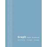 Graph Paper Notebook - 8.5 x 11 - 5x5 Grid - 100 Pages: Quad Ruled Graphing Composition Book for Math, Science & Engineering Students, School & Work - ... per Inch - Aesthetic Dusty Sky Blue Cover