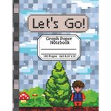 Graph Paper Notebook: Pixel Gamer Style – 5x5 Grid Graph Paper Notebook, Perfect for Pixel Art, Math, and Creative Projects