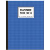 Graph Paper Notebook – Quad Ruled 5x5 Grid, Large 8.5 x 11, 110 Pages – Perfect for Math, Science, Engineering, Drawing, Journaling, and Note-Taking