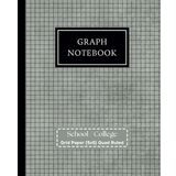 Graph Paper Notebook: Quad Ruled (5x5) Grid Paper Notebook For Math & Science (7.5 X 9.25in) Grey Cover: 101 Pages Color Print | Alternate Grid Paper ... Margin | Students, Professionals & Educators