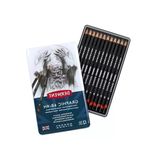 Graphıc Serisi Dereceli Kalem Seti (9B>H) - 12 Kalem Metal Kutu