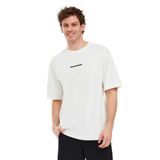 Graphic T-Shirt M Short Sleeve Erkek Kırık Beyaz Tshirt