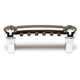 Graphtech Graph Tech ResoMax NVt Tailpiece PS-8893-C0 Chrome Elektro Gitar Köprüsü (Krom)
