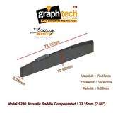Graphtech Ps-9280-C0 Black Tusq String Saver Akustik Gitar Alt Eşik