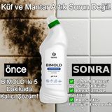 Grass Bimold Küf ve Mantar Temizleyici Jel 750 ml Banyo, Fayans ve Havuz için Beyazlatıcı Etkili Sprey