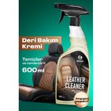 GRASS Deri Temizleyici & Bakım Kremi 600ml - Oto Koltuk, Çanta, Mobilya Için Uv Koruma Ve Nemlendirici
