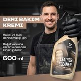 Grass Deri Temizleyici ve Bakım Kremi 600 ml Oto Koltuk, Döşeme ve Deri Mobilya için Koruyucu Kondisyoner - Bej